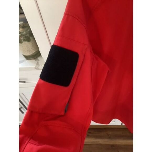 Beyond Mens AG Element Action 1/4 Zip Pullover  Red Sz XL Tall 4 Way Stretch Hik - Picture 8 of 12